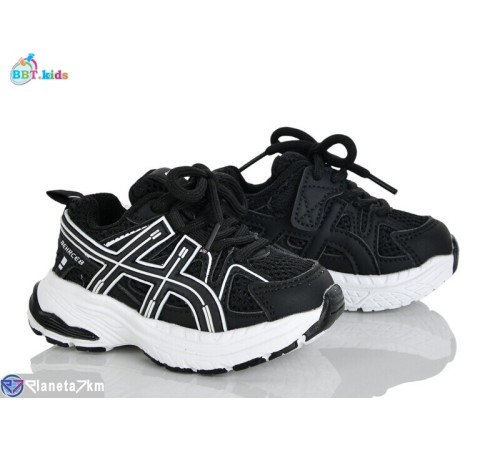 Дитячі кросівки на весну/осінь (8 пар р.21-26) чорний  "BBT"