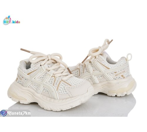 Дитячі кросівки на весну/осінь (8 пар р.21-26) бежевий  "BBT"