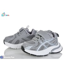 Дитячі кросівки на весну/осінь (8 пар р.21-26) сірий  "BBT"