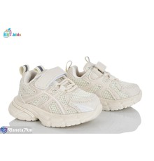 Дитячі кросівки на весну/осінь (8 пар р.21-26) бежевий  "BBT"