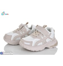 Дитячі кросівки на весну/осінь (8 пар р.21-26) бежевий  "BBT"