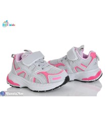 Дитячі кросівки на весну/осінь (8 пар р.21-26) сірий  "BBT"