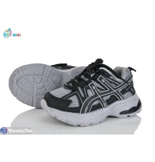 Дитячі кросівки на весну/осінь (8 пар р.26-31) сірий  "BBT"