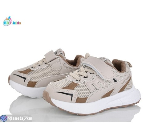 Дитячі кросівки на весну/осінь (8 пар р.26-31) бежевий  "BBT"