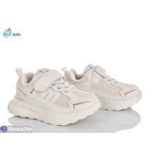 Дитячі кросівки на весну/осінь (8 пар р.26-31) бежевий  "BBT"