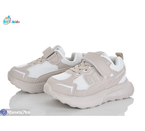 Дитячі кросівки на весну/осінь (8 пар р.26-31) бежевий  "BBT"