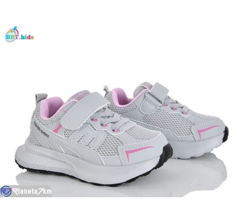 Дитячі кросівки на весну/осінь (8 пар р.26-31) сірий  "BBT"