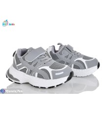 Дитячі кросівки на весну/осінь (8 пар р.26-31) сірий  "BBT"