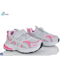 Дитячі кросівки на весну/осінь (8 пар р.26-31) сірий  "BBT"