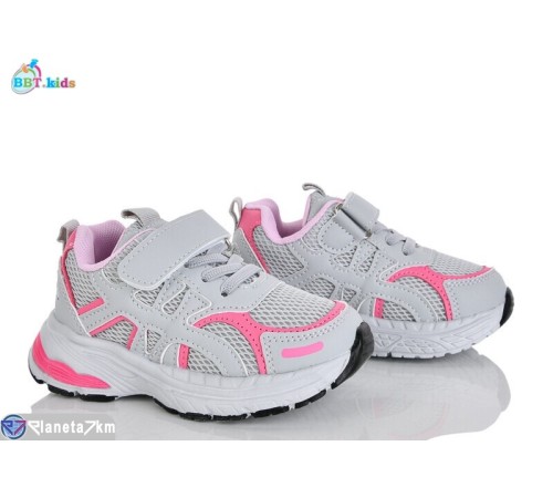 Дитячі кросівки на весну/осінь (8 пар р.26-31) сірий  "BBT"