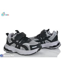 Дитячі кросівки на весну/осінь (8 пар р.26-31) сірий  "BBT"