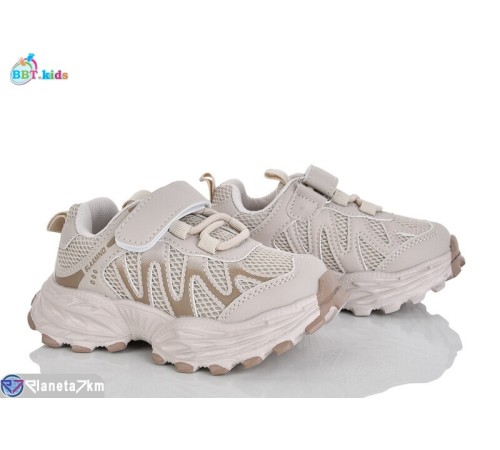 Дитячі кросівки на весну/осінь (8 пар р.26-31) бежевий  "BBT"