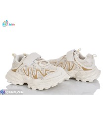 Дитячі кросівки на весну/осінь (8 пар р.26-31) бежевий  "BBT"