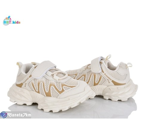 Дитячі кросівки на весну/осінь (8 пар р.26-31) бежевий  "BBT"