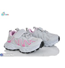 Дитячі кросівки на весну/осінь (8 пар р.26-31) сірий  "BBT"