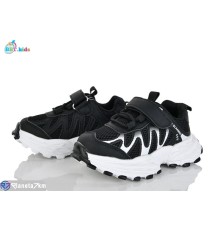 Дитячі кросівки на весну/осінь (8 пар р.26-31) чорний  "BBT"