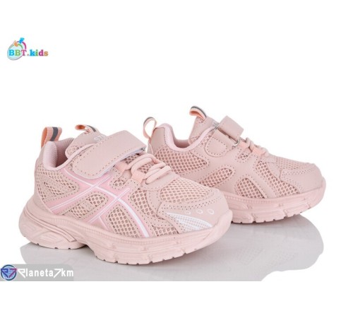 Дитячі кросівки на весну/осінь (8 пар р.26-31) рожевий  "BBT"