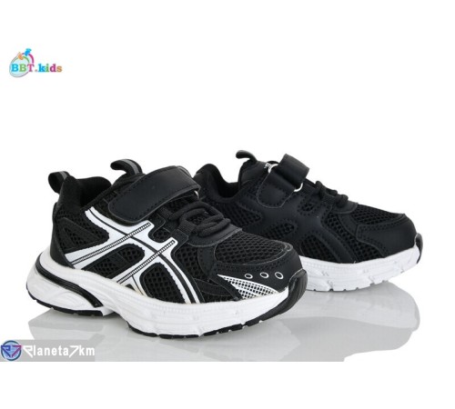 Дитячі кросівки на весну/осінь (8 пар р.26-31) чорний  "BBT"