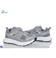 Дитячі кросівки на весну/осінь (8 пар р.32-37) сірий  "BBT"