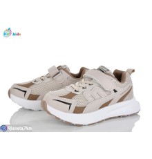 Дитячі кросівки на весну/осінь (8 пар р.32-37) бежевий  "BBT"