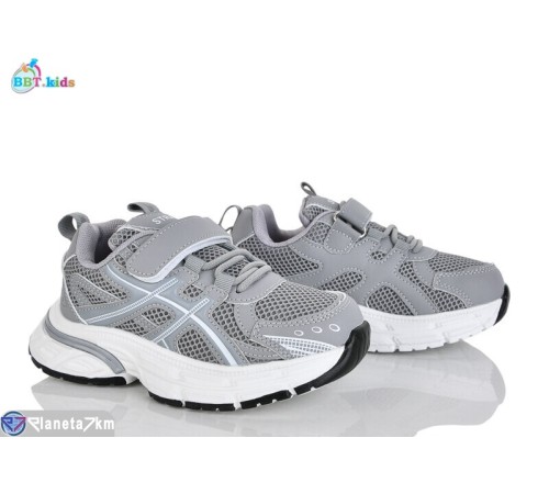 Дитячі кросівки на весну/осінь (8 пар р.32-37) сірий  "BBT"