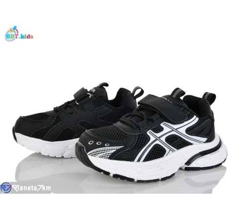 Дитячі кросівки на весну/осінь (8 пар р.32-37) чорний  "BBT"