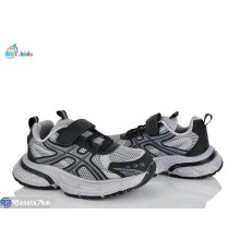 Дитячі кросівки на весну/осінь (8 пар р.32-37) сірий  "BBT"