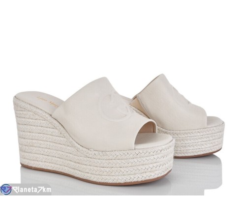 Шлепки жіночі на літо (6 пар р.36-41) бежевий  "MARADONA"