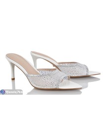 Шлепки жіночі на літо (6 пар р.36-41) білий  "MARADONA"