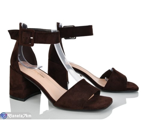 Босоніжки жіночі на літо (6 пар р.36-40) коричневий  "MARADONA"