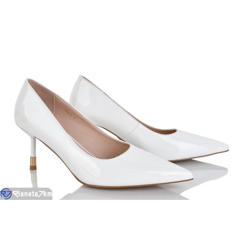 Туфлі жіночі на весну/осінь (6 пар р.36-40) білий  "MARADONA"