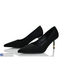 Туфлі жіночі на весну/осінь (6 пар р.36-40) чорний  "MARADONA"