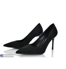 Туфлі жіночі на весну/осінь (6 пар р.36-40) чорний  "MARADONA"