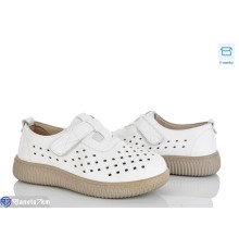 Туфлі жіночі на весну/осінь (8 пар р.37-42) білий  "Mirella"