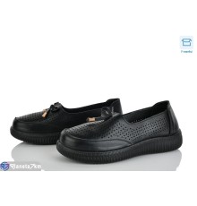 Туфлі жіночі на весну/осінь (8 пар р.37-42) чорний  "Mirella"