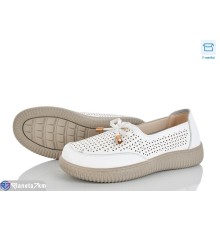 Туфлі жіночі на весну/осінь (8 пар р.37-42) білий  "Mirella"