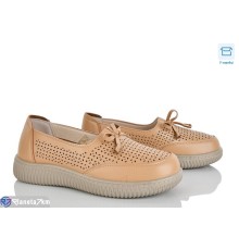 Туфлі жіночі на весну/осінь (8 пар р.37-42) коричневий  "Mirella"