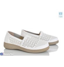 Туфлі жіночі на весну/осінь (8 пар р.36-41) білий  "Mirella"