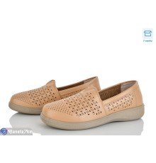 Туфлі жіночі на весну/осінь (8 пар р.36-41) коричневий  "Mirella"