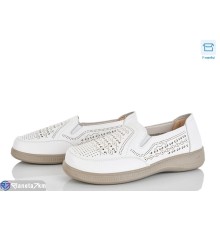 Туфлі жіночі на весну/осінь (8 пар р.36-41) білий  "Mirella"