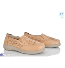 Туфлі жіночі на весну/осінь (8 пар р.36-41) коричневий  "Mirella"