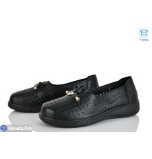 Туфлі жіночі на весну/осінь (8 пар р.36-41) чорний  "Mirella"