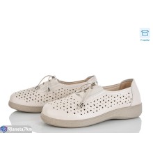 Туфлі жіночі на весну/осінь (8 пар р.36-41) бежевий  "Mirella"