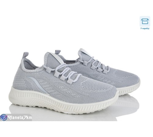 Кросівки жіночі на літо (8 пар р.36-41) сірий  "Mirella"