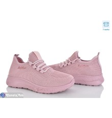 Кросівки жіночі на літо (8 пар р.36-41) рожевий  "Mirella"