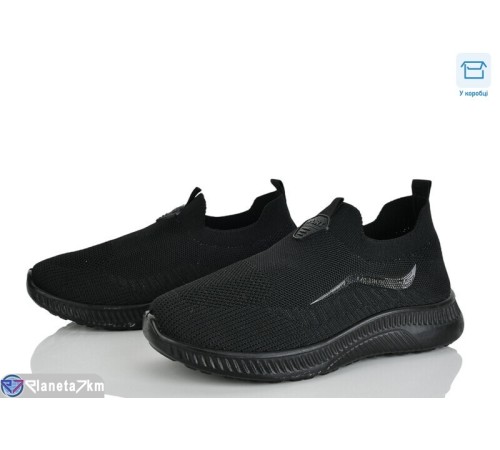 Кросівки жіночі на літо (8 пар р.36-41) чорний  "Mirella"