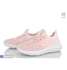 Кросівки жіночі на літо (8 пар р.36-41) рожевий  "Mirella"