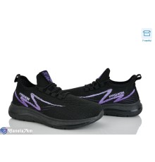 Кросівки жіночі на літо (8 пар р.36-41) чорний  "Mirella"