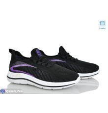 Кросівки жіночі на літо (8 пар р.36-41) чорний  "Mirella"