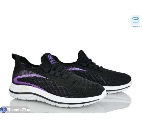 Кросівки жіночі на літо (8 пар р.36-41) чорний  "Mirella"